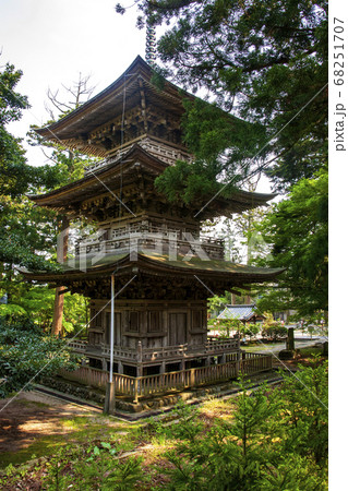 越後まほろば　胎内市の乙宝寺 68251707
