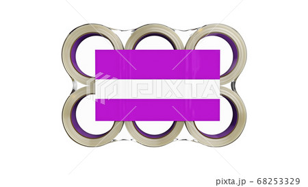 Duct tape packaging stick object 68253329