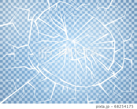 Ice Texture On Transparent Background Realisticのイラスト素材