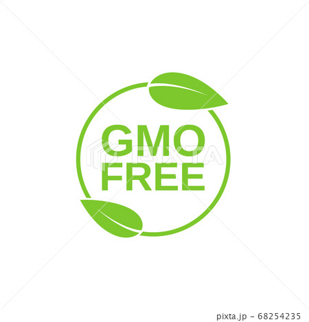 GMO free icon. Non GMO design element for tags, GMO free icon. Non GMO design element for tags, 68254235