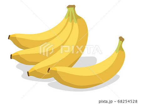 バナナのイラスト バナナのイラスト 68254528