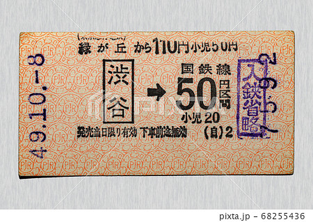 切符、入鋏省略 切符、入鋏省略