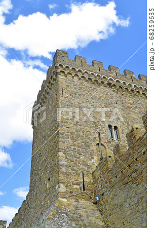 View of an ancient fortress 68259635