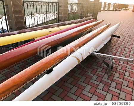 Large team long multi-seater paddle boats 68259890