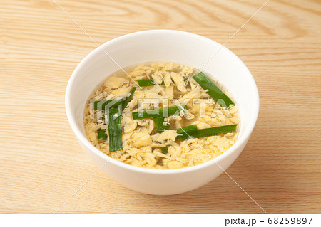 ニラ玉スープ 68259897