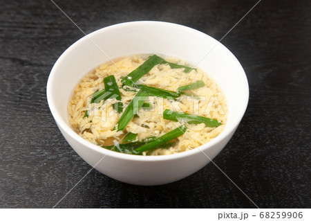 ニラ玉スープ 68259906