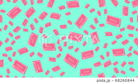 Endless seamless pattern of beautiful old retro 68260844