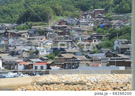 瀬戸内海に浮かぶアートの島男木島 瀬戸内海に浮かぶアートの島男木島 68266200
