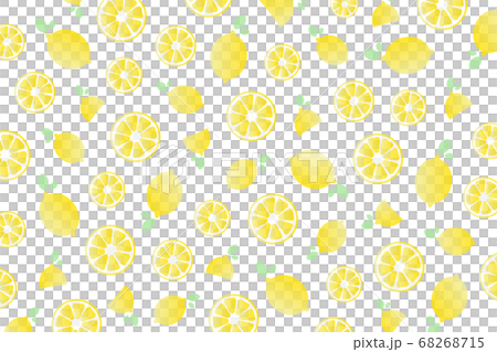 レモンのパターン素材 レモンのパターン素材 68268715