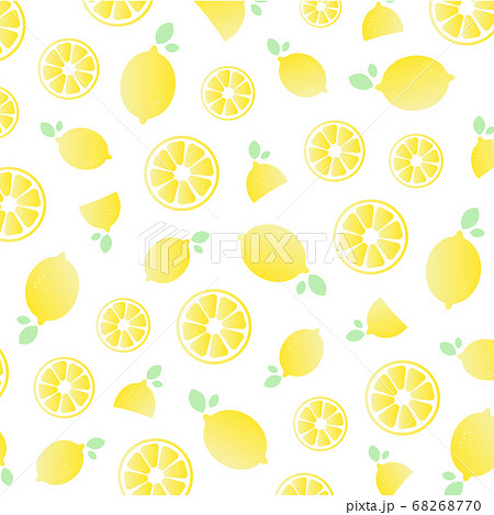 レモンの背景素材のイラスト素材 レモンの背景素材のイラスト素材