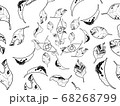 落ち葉の中の瞳 68268799