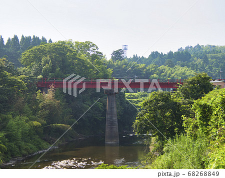 いすみ鉄道の鉄橋 いすみ鉄道の鉄橋 68268849