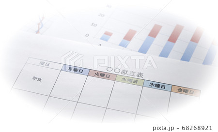 献立表の作成 68268921