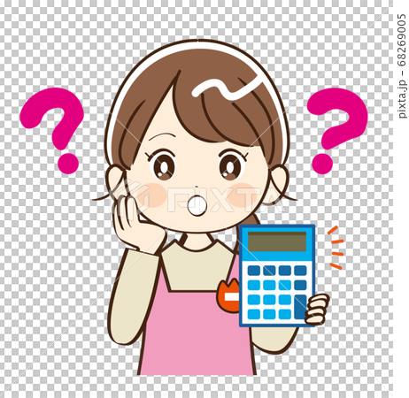 女人,幼兒園,老師,計算器,問題 女人,幼兒園,老師,計算器,問題 68269005