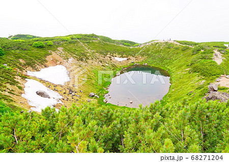 大雪山　旭岳　擂鉢池 68271204