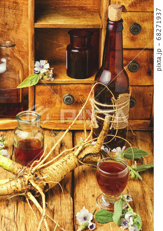 Althaea root in herbal medicine Althaea root in herbal medicine 68271937
