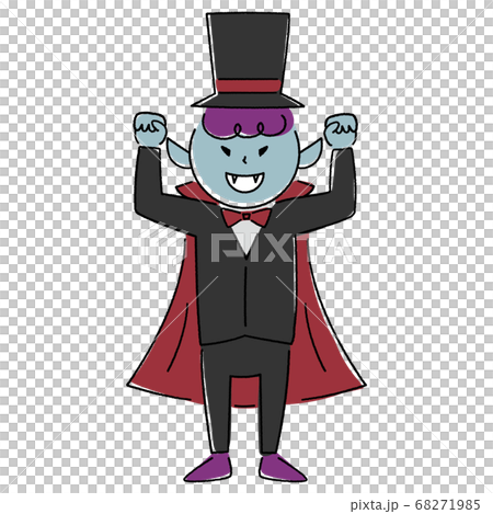 雙手吸血鬼/萬聖節/手繪風格 68271985