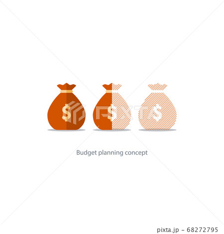 Budget capital planning, financial investment 68272795