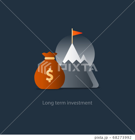 Compound interest, added value, financial investments 68273992