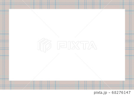 Vintage frame vector. Scottish border pattern Vintage frame vector. Scottish border pattern 68276147