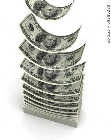 Stack of Dollar 68280283