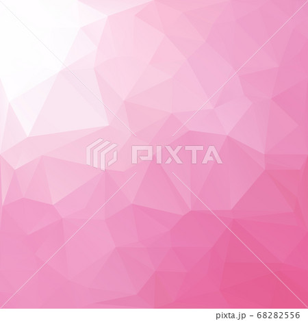 Pink Polygonal Mosaic Background, Creative Design 68282556