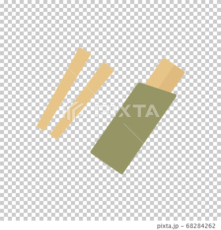 和風フラットデザインアイコン[箸]はし 68284262