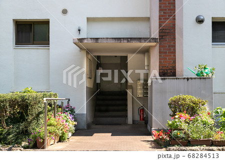 1960年代の古い団地　千葉県船橋市　日本 68284513