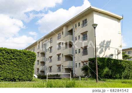 1960年代の古い団地 千葉県船橋市 日本 1960年代の古い団地 千葉県船橋市 日本 68284542