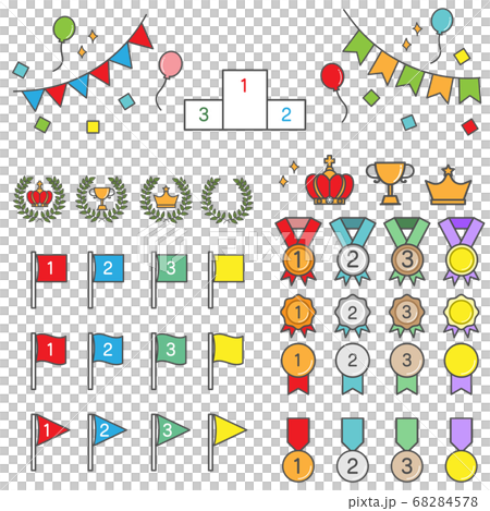 Ranking set colorful 68284578