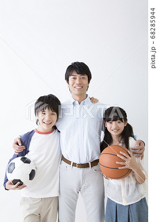 笑顔の親子 笑顔の親子 68285944