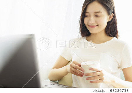A young lady (personal computer) A young lady (personal computer) 68286753