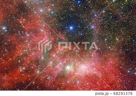 Nebula, cluster of stars in deep space. Elements of this image furnished by NASA 68291376