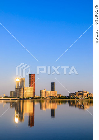 御島水域の朝風景(香椎海岸遊歩道 アイランドシティ) 【福岡市東区】 御島水域の朝風景(香椎海岸遊歩道 アイランドシティ) 【福岡市東区】 68296176