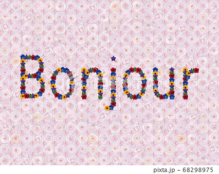 花 こんにちは フランス語 C ナエマ の写真素材 6975