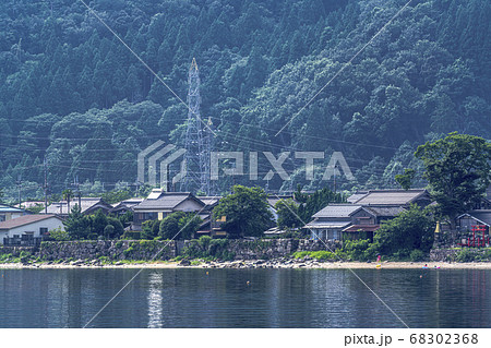 滋賀県　海津集落　　　 68302368