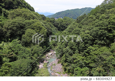 白山橋からの眺望(長野県伊那市高遠町) 白山橋からの眺望(長野県伊那市高遠町) 68304927