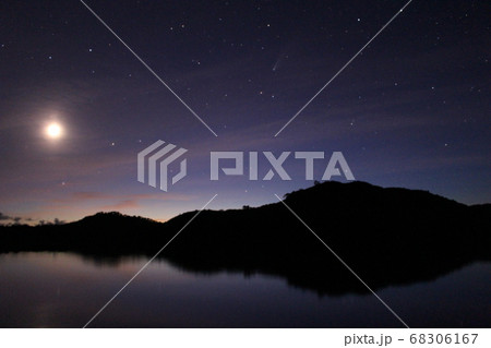 西表島　ネオワイズ彗星 68306167