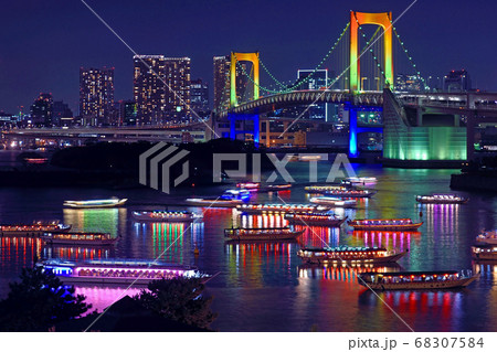 お台場の夜景 お台場の夜景 68307584