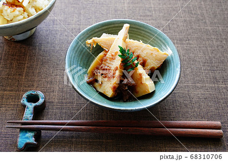 タケノコの土佐煮 タケノコの土佐煮 68310706