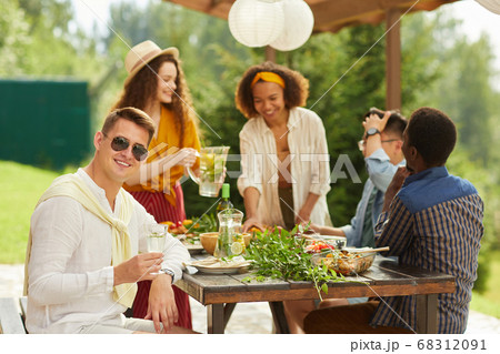 Summer Party Outdoors 68312091