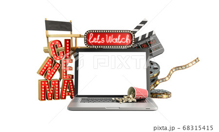 Online theatre cinema had light concept nave lets Online theatre cinema had light concept nave lets 68315415