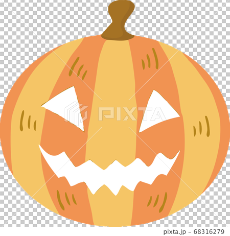 ハロウィン かぼちゃ おばけ 顔 手描きタッチ イラスト素材のイラスト素材 ハロウィン かぼちゃ おばけ 顔 手描きタッチ イラスト素材のイラスト素材