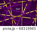 luxury abstract 3d background with purple papercut abstract realistic papercut decoration 68319965