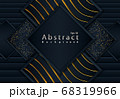 luxury abstract design dark background with illustration geometric square shapes 68319966