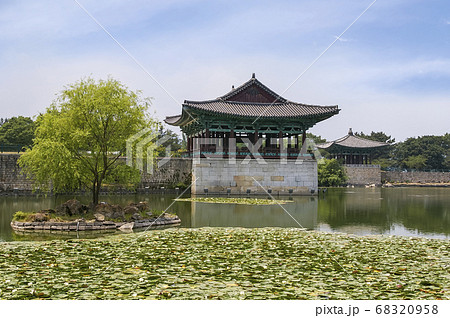 風景 公園 雁鴨池 68320958