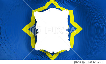 Square hole in the Seoul city flag 68323722