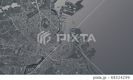 Copenhagen city map 3d.  68324299