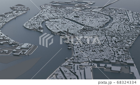 Venice city map. 3d map of Venice Venice city map. 3d map of Venice 68324334