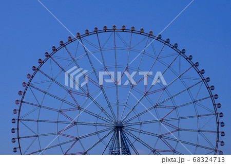 葛西臨海公園 観覧車の写真素材